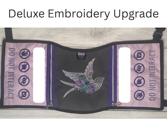 Deluxe or Custom Embroidery Upgrade: Custom Vest Design Add-On