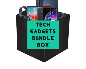 Tech Bundle Box - Fun & useful surprise tech gadgets in a gift box