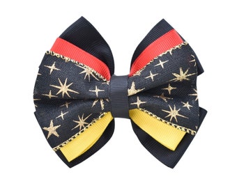 Wizard hair bow-Gryffindor-Hogwarts houses-wizarding world