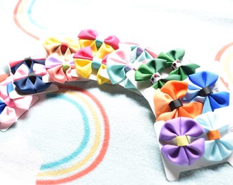 Toddler pigtail hair bows-variety