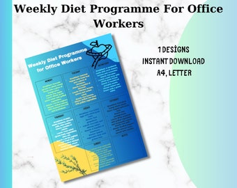 Weekly Diet Programme For Office Workers I Office Diet Programme