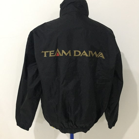 Vintage 90s Daiwa Promo Jacket Fishing Team Daiwa Light Jacket Size F