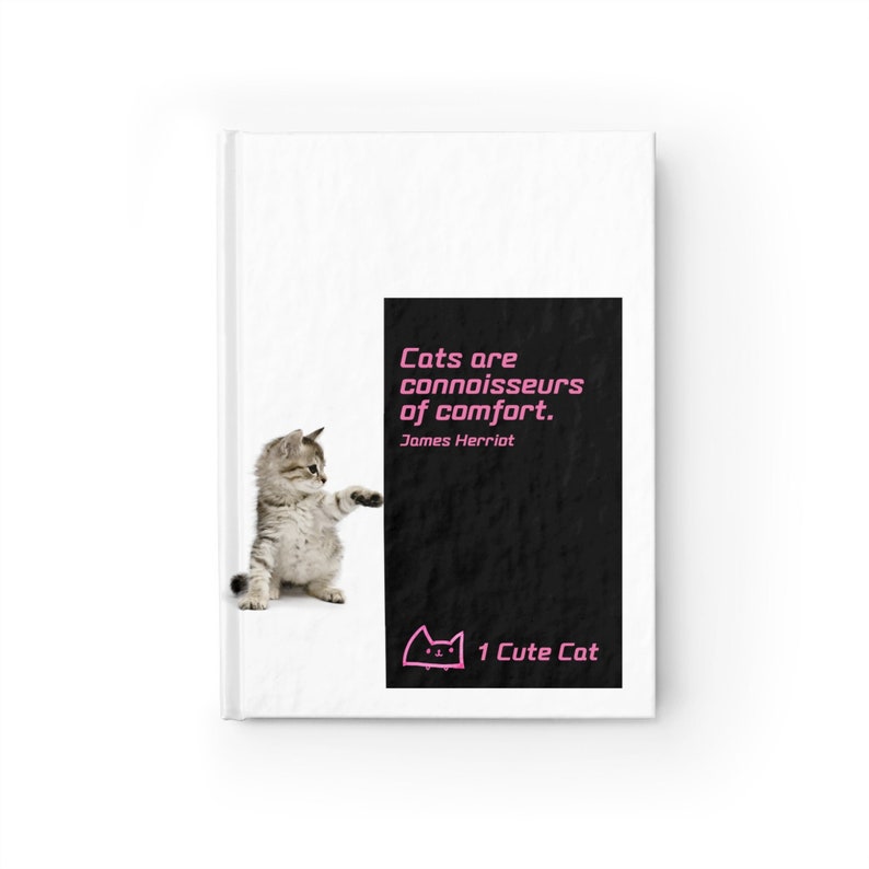 1 Cute Cat Journal - Blank