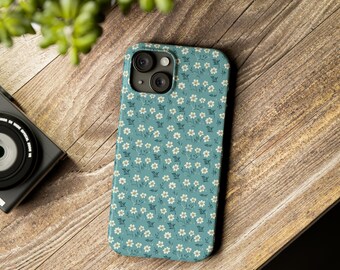 Capa de celular com flores verdes para iPhone 15 pro Capa floral Linda capa de celular com flores para iPhone 15 14 13 12 11 iPhone 7/8/12/13 para iPhone XR XS MAX