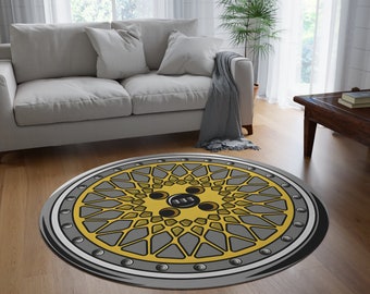 BBS Wheel Rug 5ftx5ft