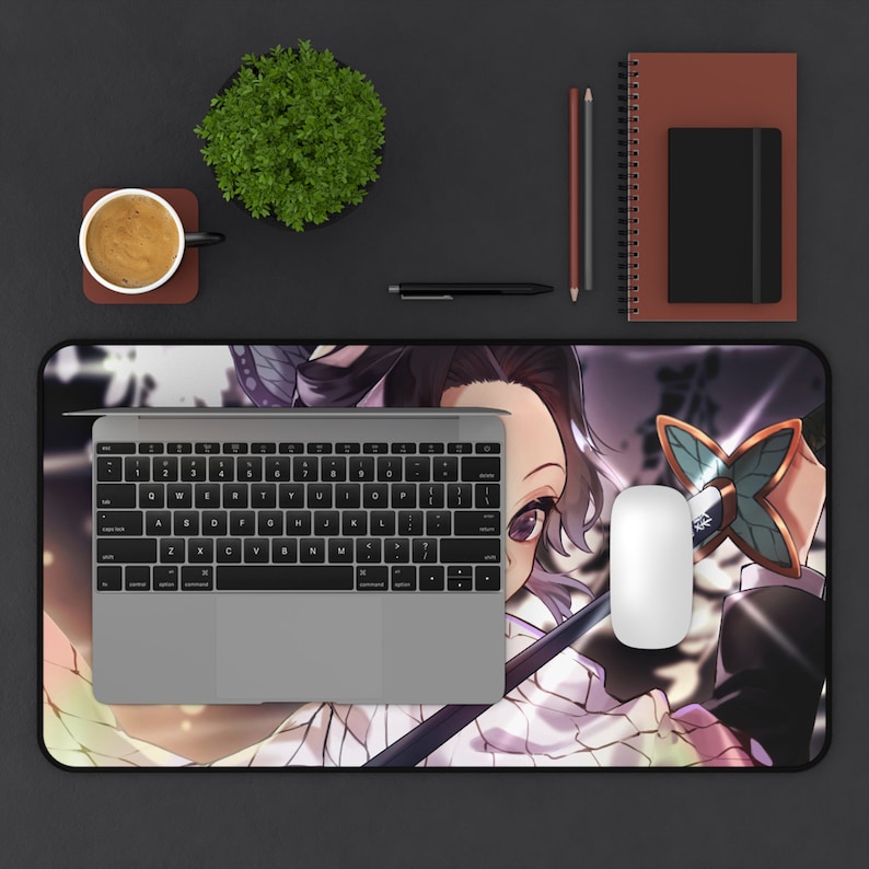 Inosuke Keyboard Mat Shinobu Kocho Desk Mat: Anime Gaming Mousepad - Etsy