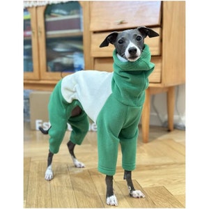 Winter Fleece Onesies for Whippets and Italian Greyhounds