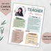Meet the Teacher Template, Back to School, Teacher Flyer, Boho ...