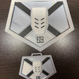 Bleach Shinigami Combat Pass Variant Visored Silver Series Hockey Mask