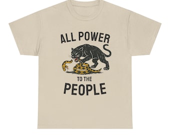 Power to the People Black Panther Party Shirt black liberation leftist socialist socialism anti-imperialism anti-colonialism DSA shirt