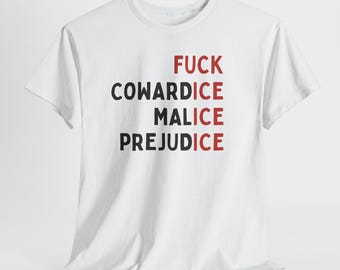 Abolish ICE Shirt, Pro-Immigration Anti Trump Activist T-Shirt, Political Protest Progressive Resistance Tee