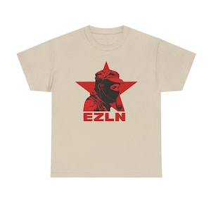 EZLN Zapatista Subcomandante Tee | Tierra y Libertad Shirt