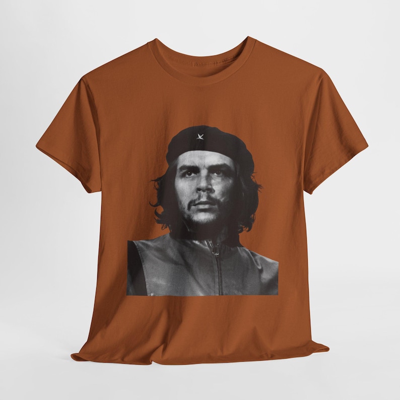 Che Guevara T-Shirt: Leftist Revolution Activist Top Texas Orange