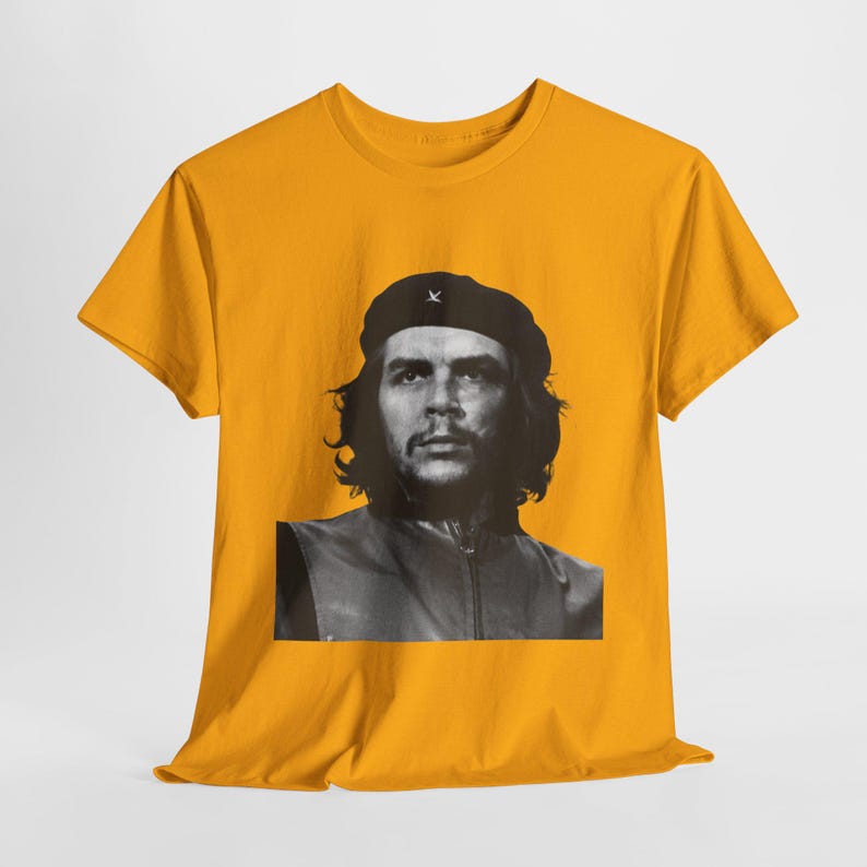Che Guevara T-Shirt: Leftist Revolution Activist Top Gold