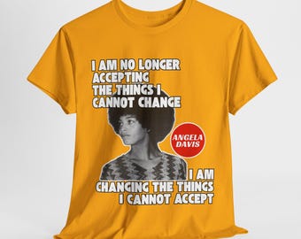 Angela Davis Shirt: Black Panther, Radical Feminist, Vintage Politics