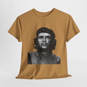 Che Guevara T-Shirt: Leftist Revolution Activist Top Old Gold