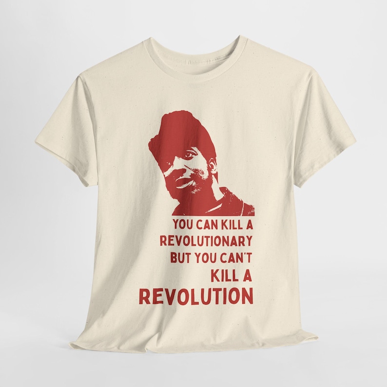 Fred Hampton Black Panther T-Shirt: Black Liberation Activist Tee Natural