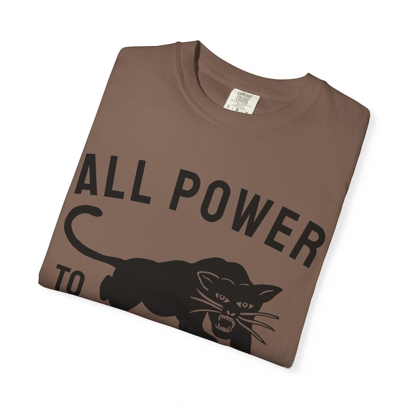 Black Panther Party Comfort Colors Tee: Civil Rights, Black History image 4