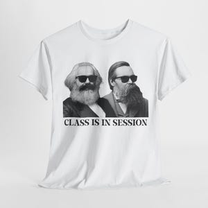 Marx and Engels Socialism Shirt: Pro-Union Leftist Tee