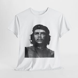 Che Guevara T-Shirt: Leftist Revolution Activist Top White