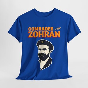 Comrades for Zohran Socialists for Zohran Mamdani Zohran for Mayor Tee Vote Zohran Leftist Tee Democratic Socialist DSA Shirt Leftist Shirt