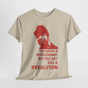 Fred Hampton Black Panther T-Shirt: Black Liberation Activist Tee Sand