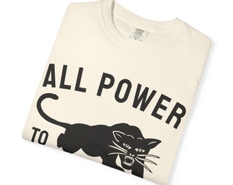Black Panther Party Comfort Colors Tee: Civil Rights, Black History