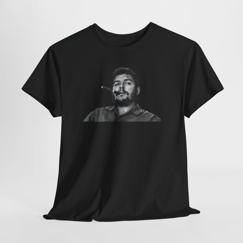 Che Guevara Leftist Tshirt, Anti Imperialist Tee, Socialism Top Black