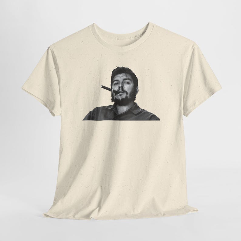 Che Guevara Leftist Tshirt, Anti Imperialist Tee, Socialism Top Natural