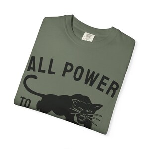 Black Panther Party Comfort Colors Tee: Civil Rights, Black History image 5