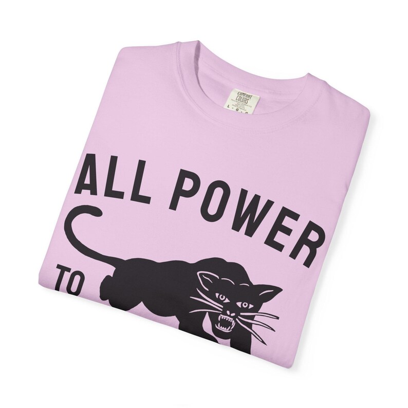 Black Panther Party Comfort Colors Tee: Civil Rights, Black History image 9