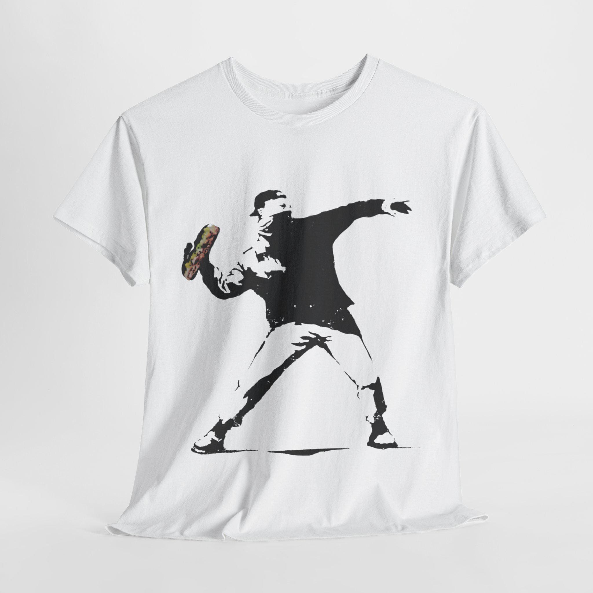 Free DC Sandwich Thrower Banksy Inspired Shirt, Washington
