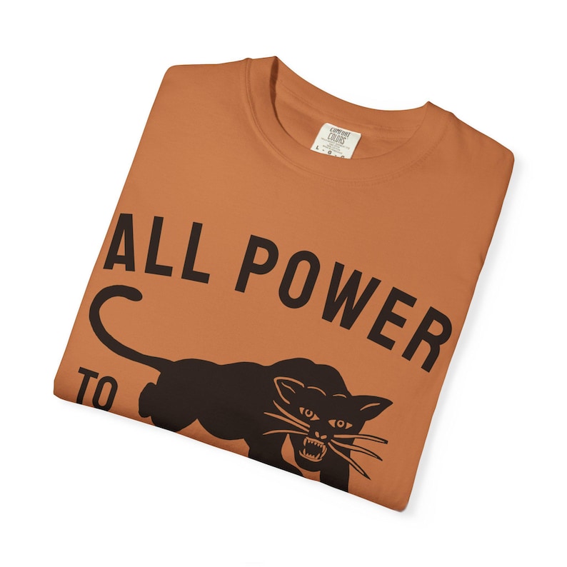 Black Panther Party Comfort Colors Tee: Civil Rights, Black History image 3