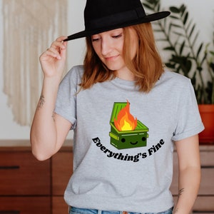 Happy Dumpster Fire T-Shirt