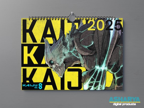 2025 Anime Calendar Printable