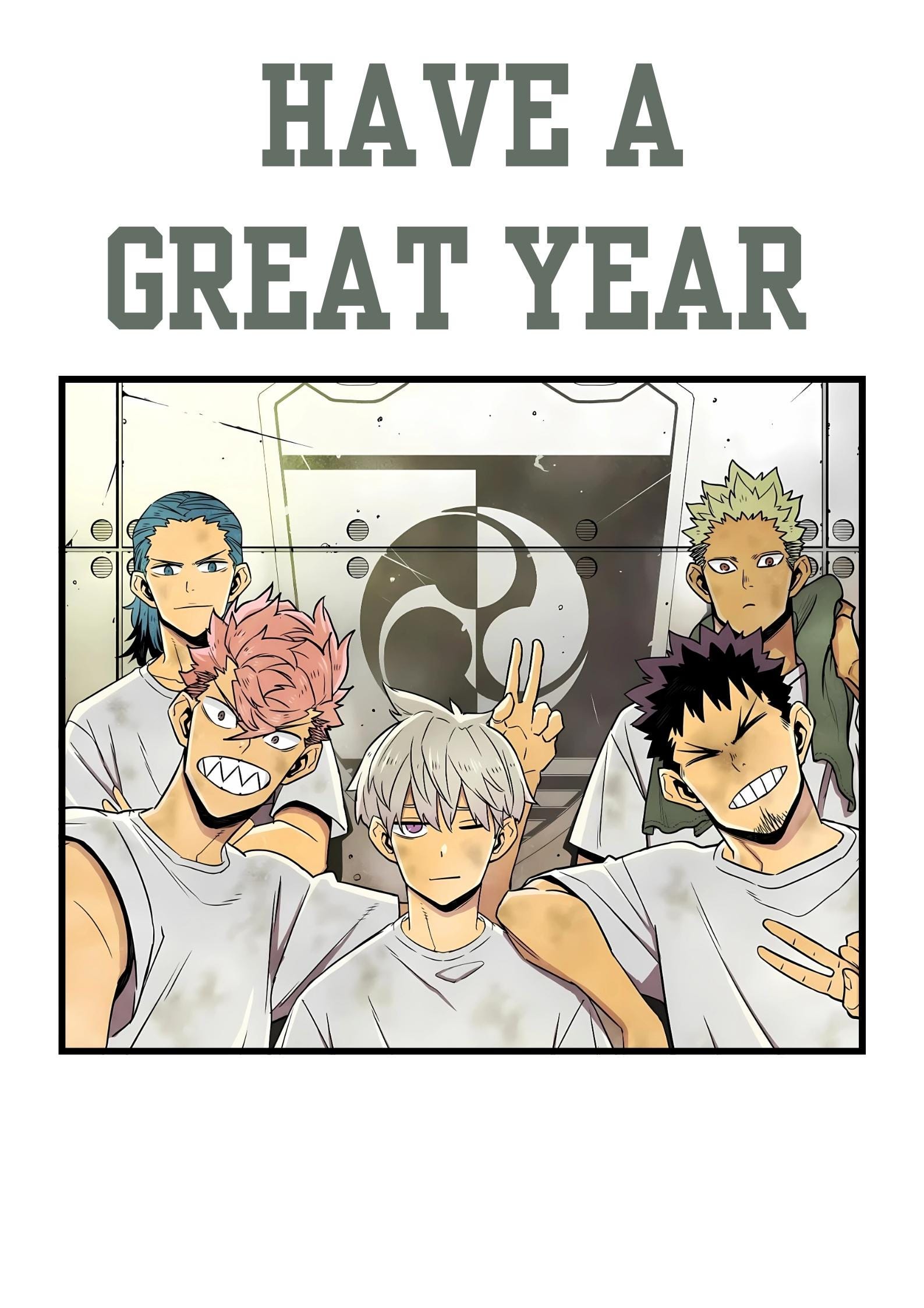 2026 Kaiju No 8 Anime Calendar: Unique Interior Design (digital