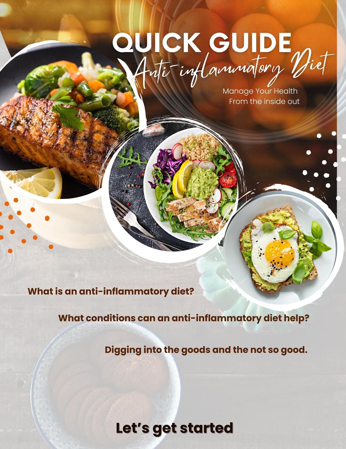 Quick Guide Anti-inflammatory Diet - Etsy