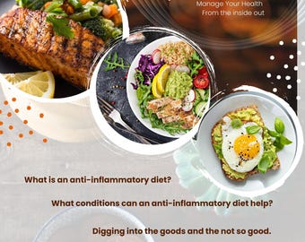 Guía rápida de dieta antiinflamatoria