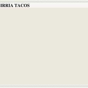 Cozy Birria Tacos Recipe Card - Etsy