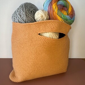 Handmade crochet bag