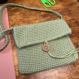 Handmade crochet bag
