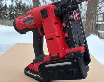 NAILSWAP-reservenagelcompartiment voor Milwaukee M18 18 Ga. Brad-tacker