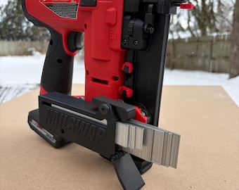 NAILSWAP-reservenagelcompartiment voor Milwaukee M12 18 Ga. Brad-tacker