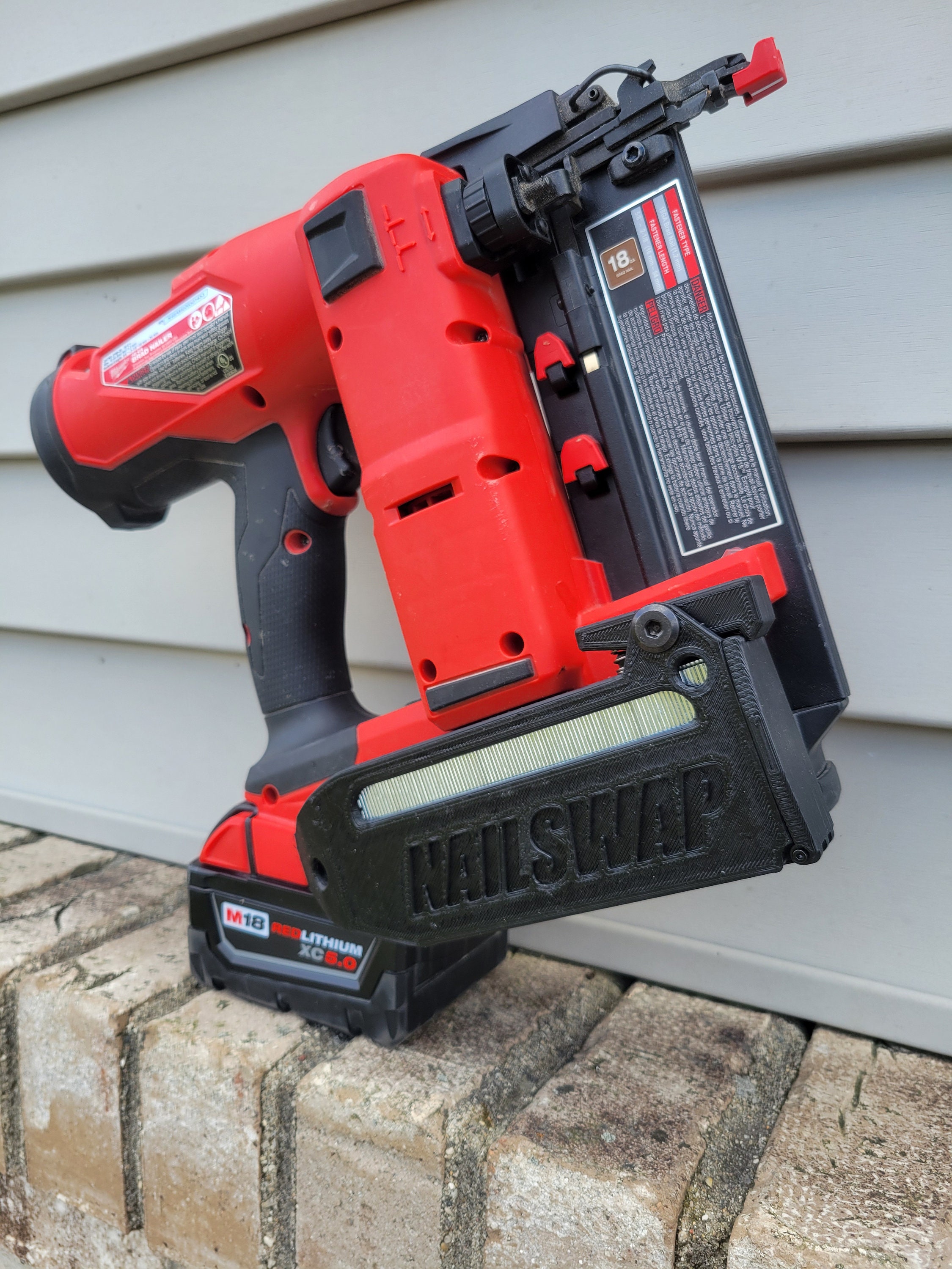 Milwaukee 18ga nailer sale