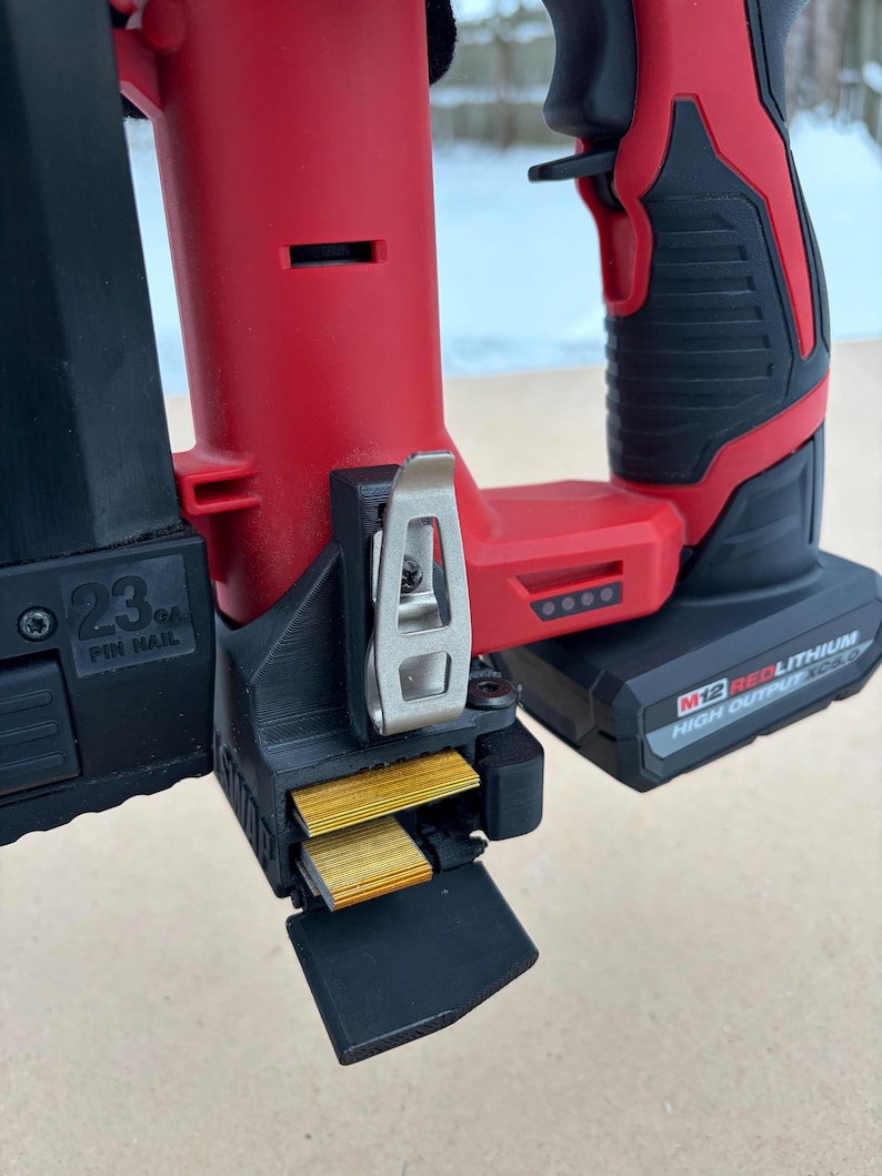 NAILSWAP Ersatz Nagelhalter für Milwaukee M12 23 Ga. Stift Nagler Bild 4