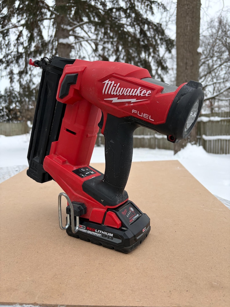 NAILSWAP Spare Nail Compartment for Milwaukee M18 18 Ga. Brad Nailer image 7