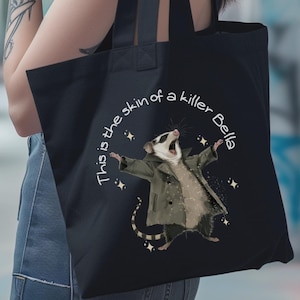 Possum Edward Cullen Twilight Tote Bag twilight merch twilight gift twilight Bag funny this is the skin of a killer bella twilight new moon