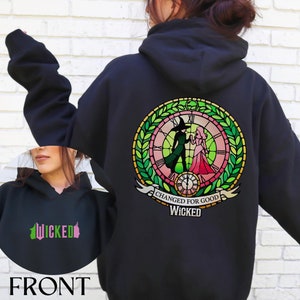 Wicked Movie Hoodie Sweatshirt Defying Gravity Wicked Movie Fan Gift Broadway Gift Musical Gift Theater Lover Gift Musical Gift