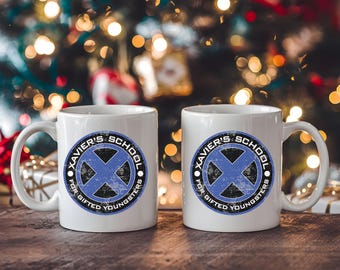 Xaviers School For Gifted Youngsters Ceramic Mug Xmen X-Men Gambit Cosplay Xmen stl Rogue Xmen Wolverine Xmen 97 Nightcrawler Jubilee