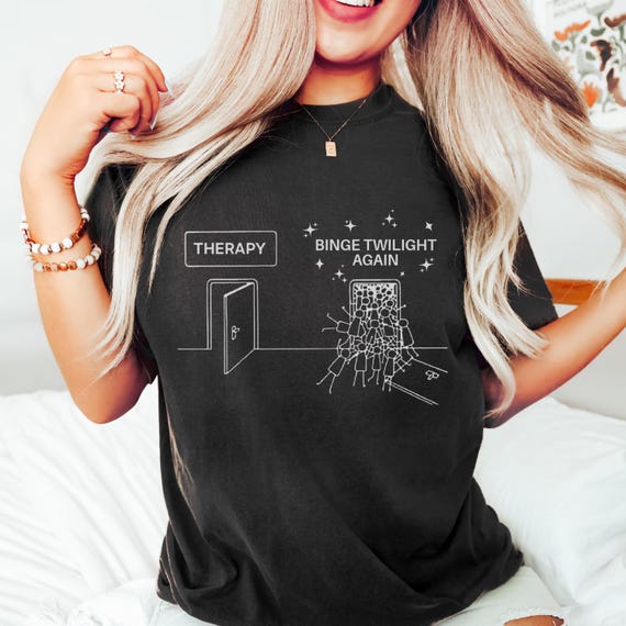 Koszulka Twilight Meme Binge Watch Twilight Hoa Hoa Hoa Twilight